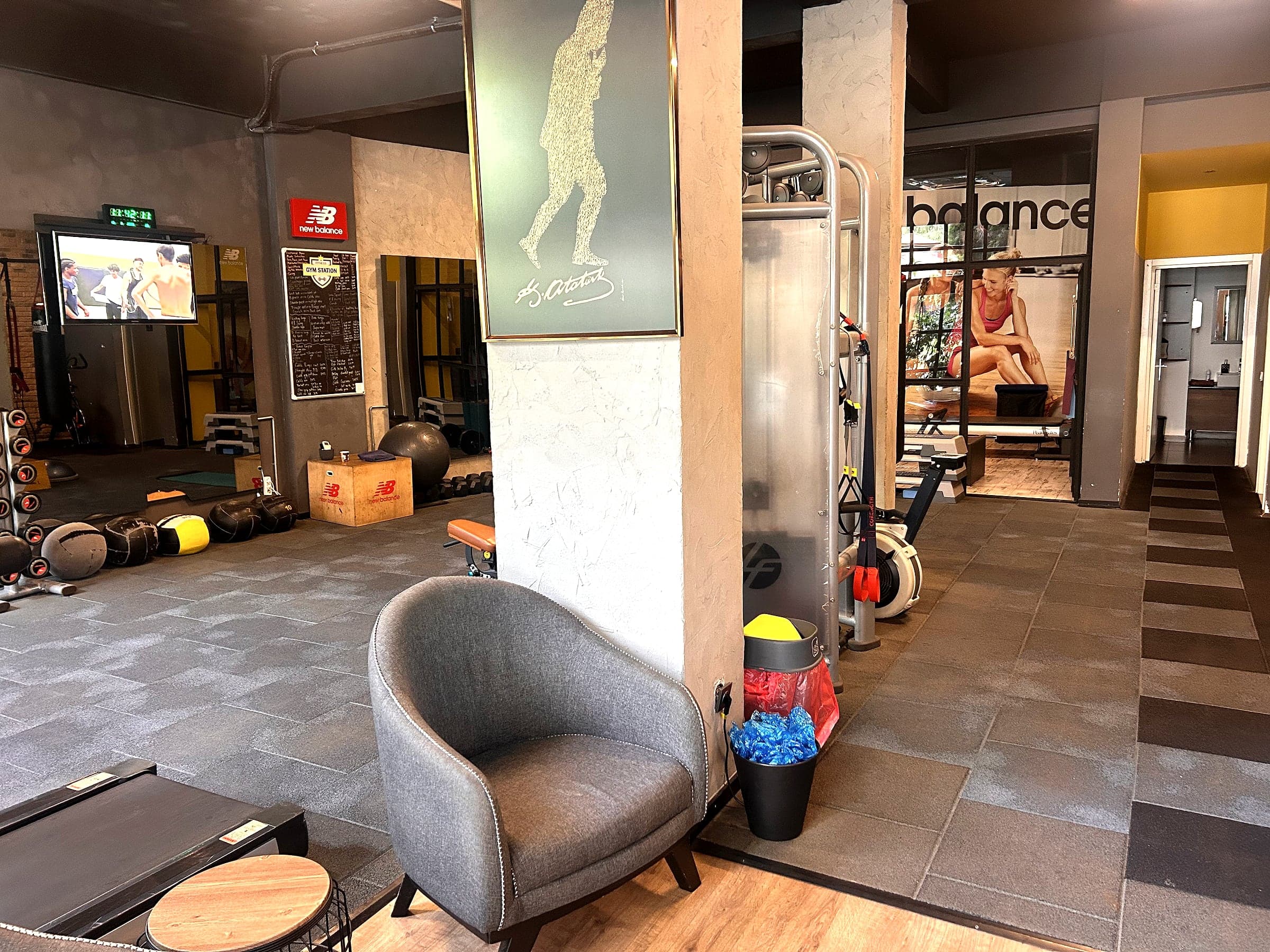 Gym Station salon içi görünüm